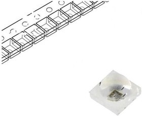 RE30AX-IRX-FS, ИК-передатчик, 830-850нм, прозрачная, P опт: 224-450мВт, 120°, SMD