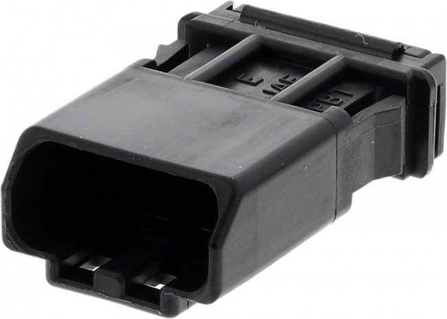 MX19004P51, Automotive Connectors 4P Pin Housing Black 2 way connector