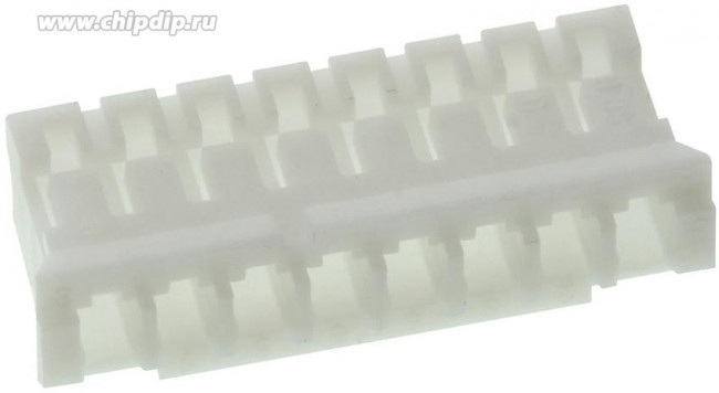 PHR-8, PHR Female Connector Housing, 2mm Pitch, 8 Way, 1 Row