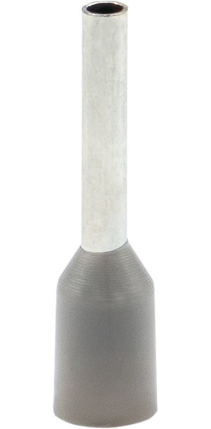 Наконечник штыревой втулочный изол. НШвИ 0.75-8 (уп.50шт) EKF nhvi-0.75-8