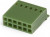 925370-6, Conn Housing RCP 12 POS 2.54mm Crimp ST Cable Mount Green