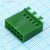 925370-6, Conn Housing RCP 12 POS 2.54mm Crimp ST Cable Mount Green