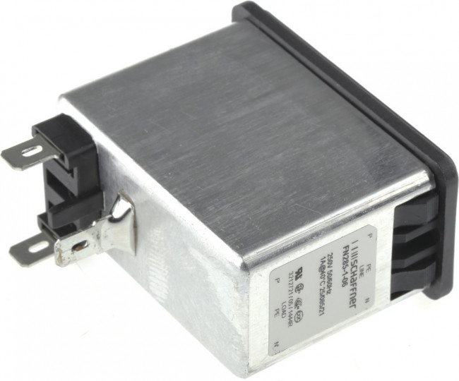 FN285-1-06, AC Power Entry Modules 1A 250VAC 50/60HZ FAST-ON / 1FUSE FN285-1-06, AC Power Entry Modules 1A 250VAC 50/60HZ FAST-ON / 1FUSE