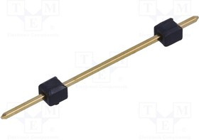 SL5.197.01.G, Штыревая планка, штыревой, "папа", PIN: 1, прямой, 2,54мм, THT, 1x1