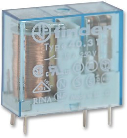 40.31.7.012.0000, Универсальное реле, серия 40, силовое, SPDT, 12В DC, 10А
