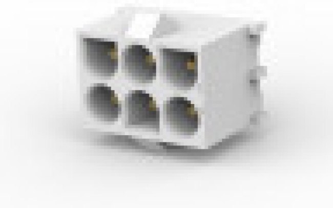350711-4, Pin &amp; Socket Connectors HDR PIN 2X03C VRT V0