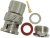 R142016000, Plug Cable Mount BNC Connector, 75, Clamp Termination, Straight Body R142016000, Plug Cable Mount BNC Connector, 75, Clamp Termination, Straight Body