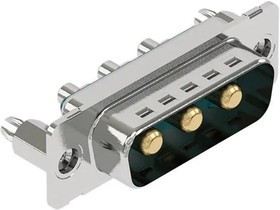 09692009147, D-Sub Mixed Contact Connectors DSUB ML STR 3W3 20A S4 4-40UNC SPACR