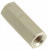 R30-1001402, Standoff Hex F/F M3 X 0.5-THD 5mm-A/F Brass Nickel