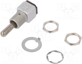 11TW1-7, Toggle Switches SPDT (ON)-OFF-(ON) Solder Term