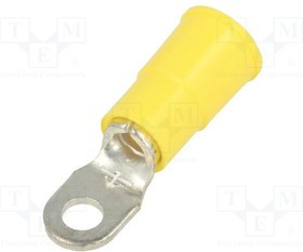 KEYS8215, Наконечник: кольцевой, M3,5, d: 3,66мм, обжим, на провод, луженые