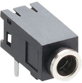 1501 04, Jack Panel Socket, Right Angle, Tin, 2.5 mm, Poles - 3