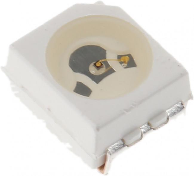 HSMC-A100-Q00J1, LED; SMD; 3528,PLCC2; red; 71.5?100mcd; 3.5x2.8x1.9mm; 120°; 20mA HSMC-A100-Q00J1, LED; SMD; 3528,PLCC2; red; 71.5?100mcd; 3.5x2.8x1.9mm; 120°; 20mA