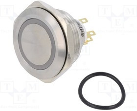 LAS1GQ30-11EB12VS, Переключатель: антивандальный, Пол: 2, SPDT, 3A/220ВAC, 5A/24ВDC