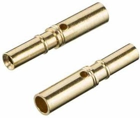M83-0110005, Crimp f Lrg Bore Gold Socket Contact Gold 22 AWG Crimp MachinedHeaders &amp; Wire Housings Harwin
