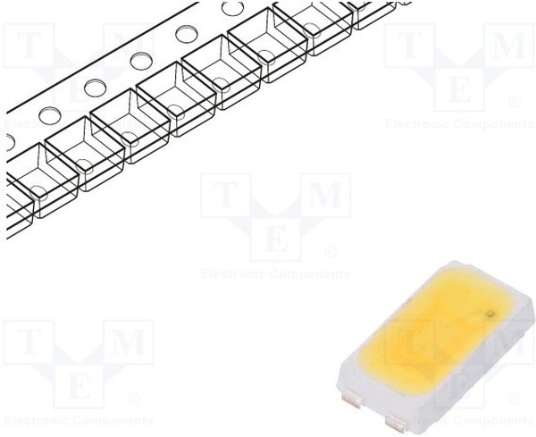 LEMWS59R80JZ31EP, LED; SMD; 5630; white neutral; 28.5?36lm; 4000K; 80; 120°; 65mA LEMWS59R80JZ31EP, LED; SMD; 5630; white neutral; 28.5?36lm; 4000K; 80; 120°; 65mA