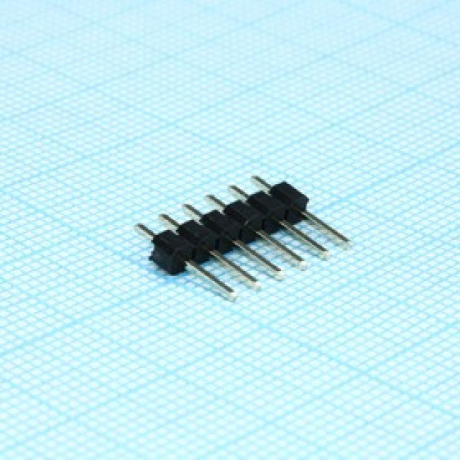 DS1021-1X6SF11-B, (PLS-06), PLS разъем, вилка на плату однорядная прямая 6pin(1x6), шаг 2.54мм DS1021-1X6SF11-B, (PLS-06), PLS разъем, вилка на плату однорядная прямая 6pin(1x6), шаг 2.54мм