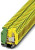 1413117, MBK 3/E-Z-PE Series Green/Yellow Earth Terminal Block, Single-Level, Screw Termination 1413117, MBK 3/E-Z-PE Series Green/Yellow Earth Terminal Block, Single-Level, Screw Termination