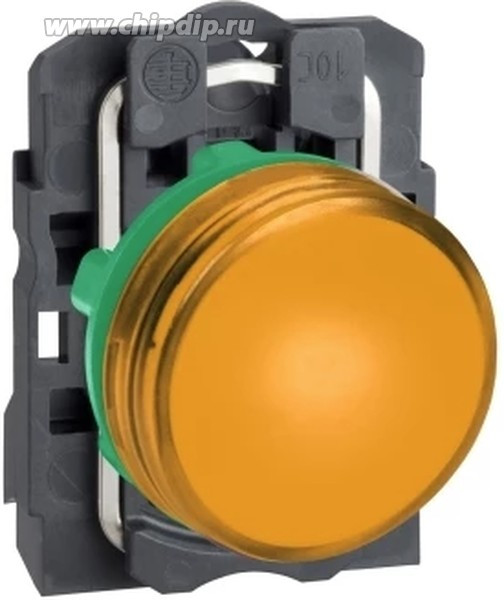 Сигнальная лампа 22мм 24В желтая XB5AVB5