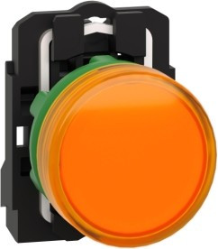 Сигнальная лампа 22мм 24В желтая XB5AVB5