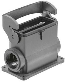 19430160291, Heavy Duty Power Connectors HAN-ECO 16B SMT HSE SNG LVR 2XM25 WO GLN