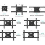 ONKRON кронштейн для телевизора 40"-75" наклонно-поворотный, чёрный M7L M7L (156387)