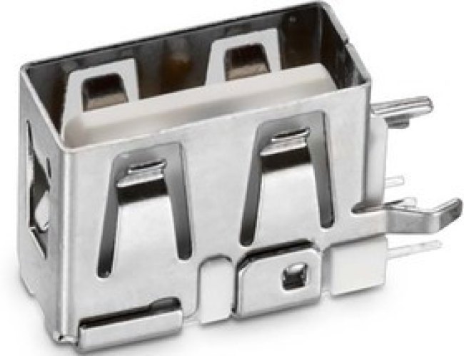 614004184726, USB Connectors WR-COM USB Type A THT UpRight Short 614004184726, USB Connectors WR-COM USB Type A THT UpRight Short