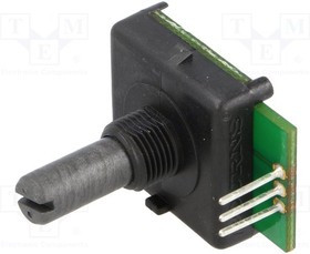 ECW0J-B24-HC0006L, Энкодер: увеличивающий, THT, 6имп./об, Пол: 24, два сигнала А и В