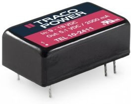 TEL10-1215, Преобразователь DC/DC, 10Вт, Uвх 9-18В, Uвых 24ВDC, Iвых 416мА