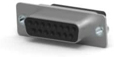1658644-1, Conn D-Sub SKT 15 POS Crimp ST Cable Mount 15 Terminal 1 Port Package 1658644-1, Conn D-Sub SKT 15 POS Crimp ST Cable Mount 15 Terminal 1 Port Package