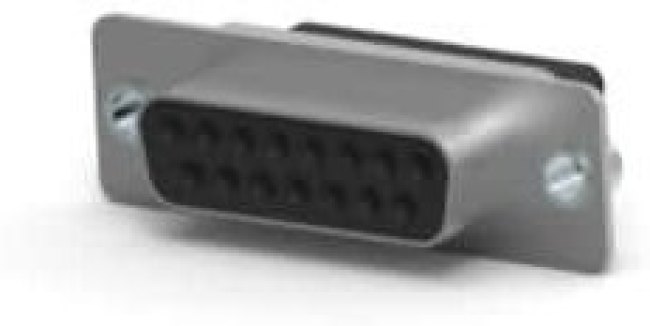 1658644-1, Conn D-Sub SKT 15 POS Crimp ST Cable Mount 15 Terminal 1 Port Package 1658644-1, Conn D-Sub SKT 15 POS Crimp ST Cable Mount 15 Terminal 1 Port Package