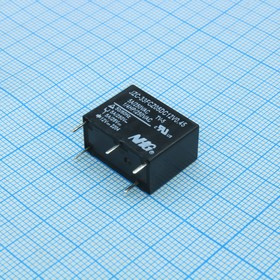 JZC-33F-C-Z-5-DC12V-0.45, Реле силовое 5А одна контактная группа на переключение катушка 12В 0.45Вт