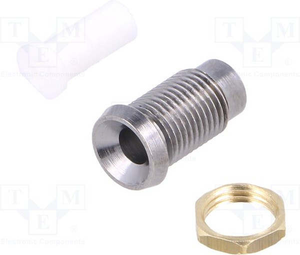 A104700AAA, LED Panel Mount Indicators A104700 CHROME UNASSEMBLED