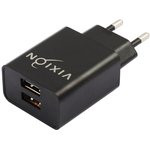 Блок питания (сетевой адаптер) VIXION L7m 2xUSB, 2.1A с кабелем micro USB 1м (черный)
