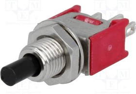 IC1508P1B5M1QE, Переключатель: кнопочный, Пол: 2, SPDT, 1A/125ВAC, 1A/28ВDC