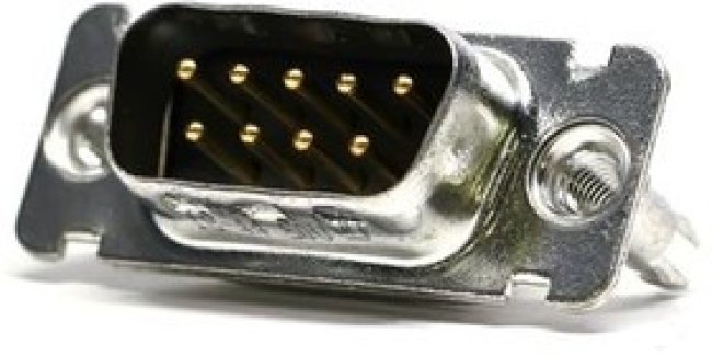 L717DEG09POL2RM5, Разъем D Sub, Standard, Штекер, D, 9 контакт(-ов), DE, Пайка