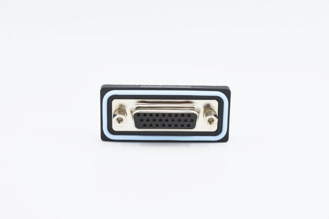 HDF-R26-213L011, D-Sub High Density Connectors 26 pin R/A solder F flash 4-40 int thrd HDF-R26-213L011, D-Sub High Density Connectors 26 pin R/A solder F flash 4-40 int thrd
