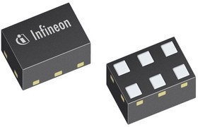 BGA855N6E6327XTSA1 , RF Amplifier Low Noise, 17.8 dB 1300 MHz, 6-Pin TSNP-6-10