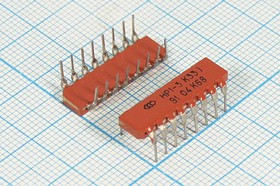 Резисторная сборка 330/680 \\DIP16\ 5\\16P\НР1-3\сборка; № Рсборка 330/680 \\DIP16\ 5\\16P\НР1-3\сбо
