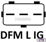 RB0547A, Реле напряжения генератора