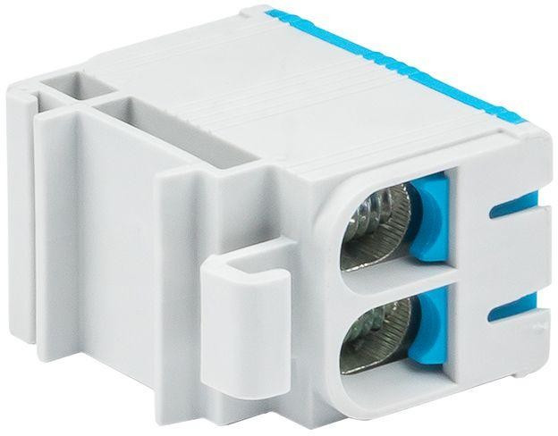 Клемма силовая вводная двойная КСВ 16-50кв.мм син. EKF plc-kvs2-16-50-blue