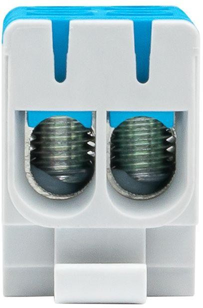 Клемма силовая вводная двойная КСВ 16-50кв.мм син. EKF plc-kvs2-16-50-blue