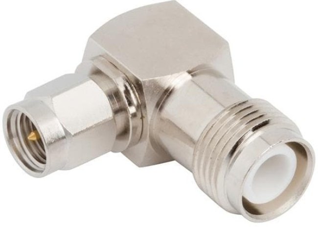 AD-RPTNCJSMAP-1, RF ADAPTOR, RP TNC JACK-SMA PLUG, 50 OHM