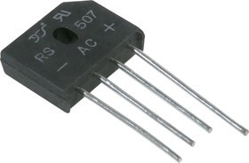 RS507, Диодный мост 5А 1000В [KBU]