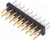 57102-F08-09ULF, Штыревая планка, провод-плата, "папа", Minitek, 2мм, PIN: 18, THT