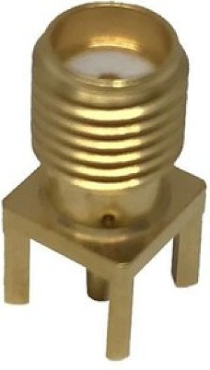R125426000, Conn SMA 0Hz to 18GHz 50Ohm Solder ST Thru-Hole RCP Gold Over Nickel