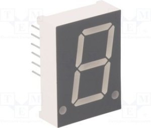 FYS-8011AUHR-21, Дисплей: LED, 7-сегментный, 20,4мм, 0,8", II.зн: 1, красный, катод FYS-8011AUHR-21, Дисплей: LED, 7-сегментный, 20,4мм, 0,8", II.зн: 1, красный, катод