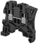 ZS4-BK, DIN Rail Terminal Blocks Aut SNK Screw