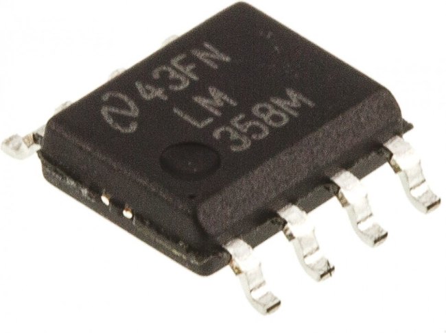 LM358M/NOPB, Двухканальный операционный усилитель с однополярным питанием, 3В…32В [SO-8]