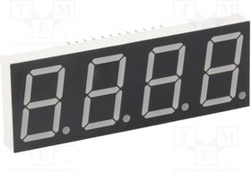 KW4-806AVB, Дисплей: LED, 7-сегментный, 20,4мм, 0,8", II.зн: 4, красный, анод KW4-806AVB, Дисплей: LED, 7-сегментный, 20,4мм, 0,8", II.зн: 4, красный, анод